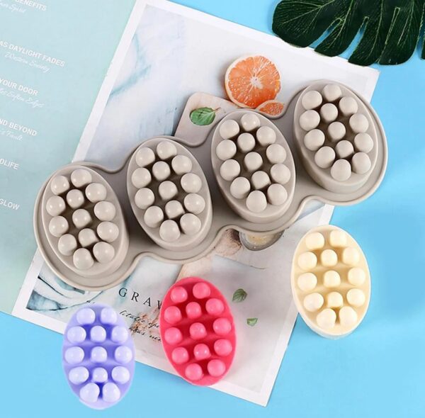 4 slot massage soap bar - Image 2