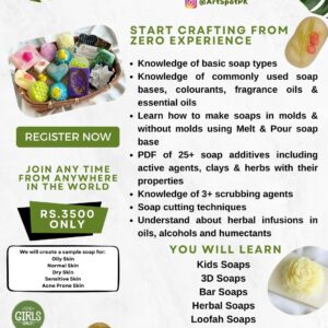 Exclusive Online Soap Making Course