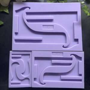 Set of stand molds