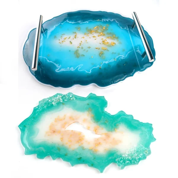 Irregular Geode Tray Mold - Image 4