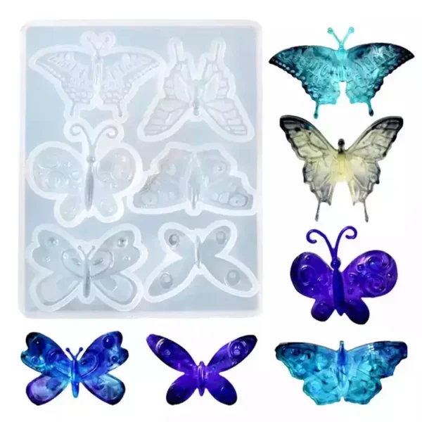 6 Types Butterfly Mold - Image 5