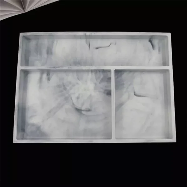 Epoxy resin jewelry earring holder mold organizer sorting tray resin mold for resin craft - Image 6
