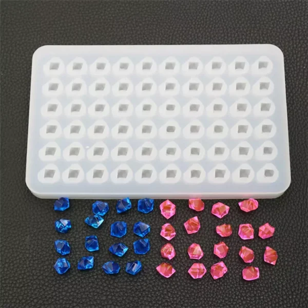60 cavity silicon rock pattern mold Artspot.pk