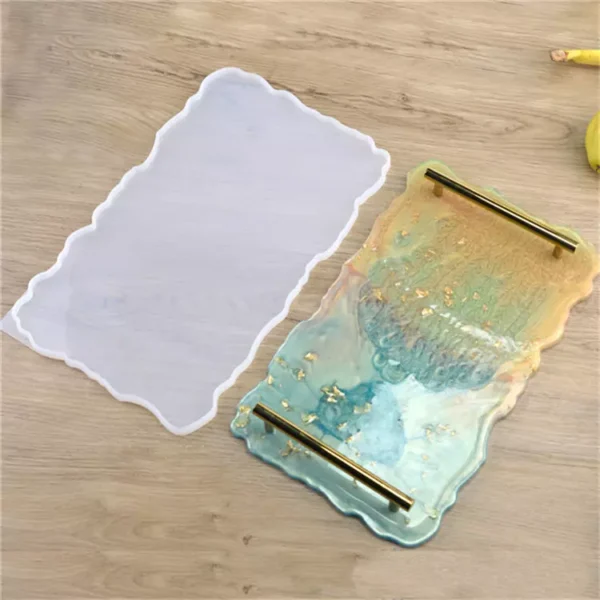 Rectangle Large Irregular Tray - Agate - Image 2