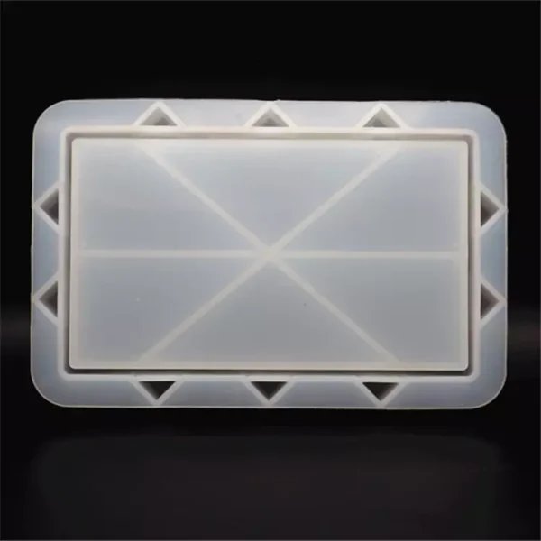 Resin Heart Shaker Bag DIY Clear Clutch Handbag Rectangle Artspot.pk
