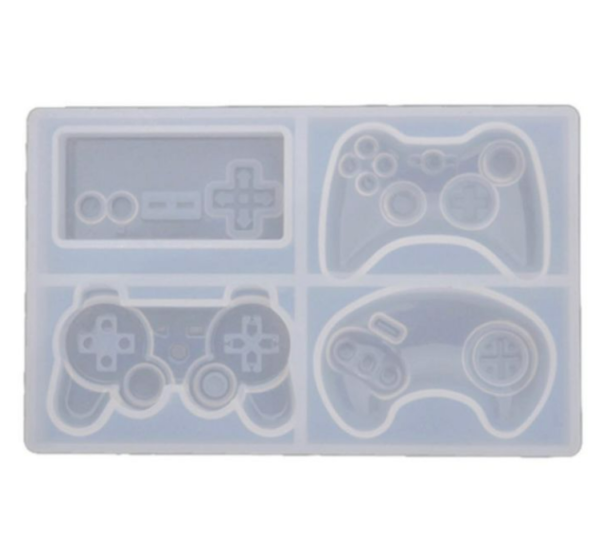 Game controller keychain mold for resin art Artspot.pk