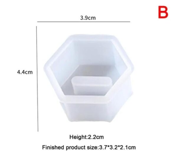 Hexagon Ring Holder mold - Image 2