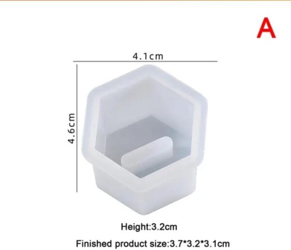Hexagon Ring Holder mold - Image 3