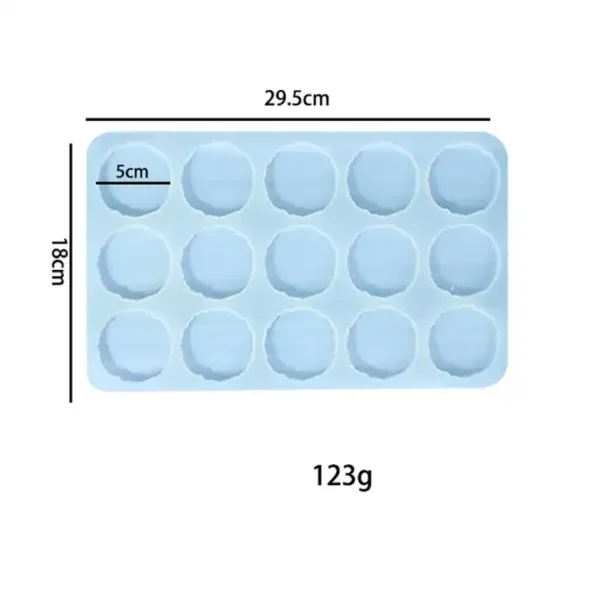 Silicone Irregular Geode Phone Grip Resin Mold - Image 2