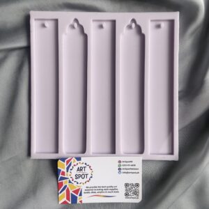 5 slot bookmark mold Style B, Artspot.pk