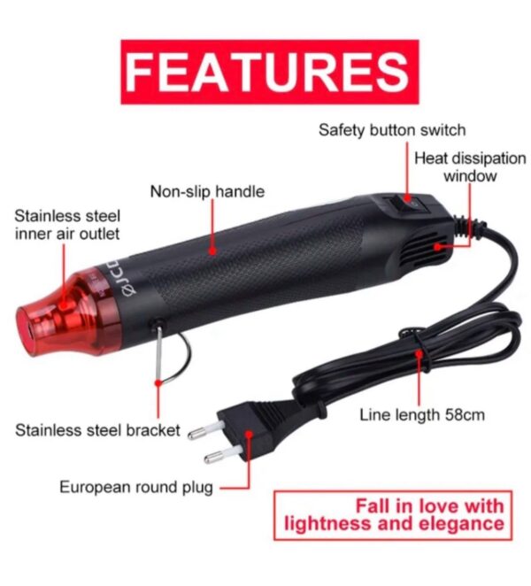 Hot Air Gun - Mini Heat gun - Image 4