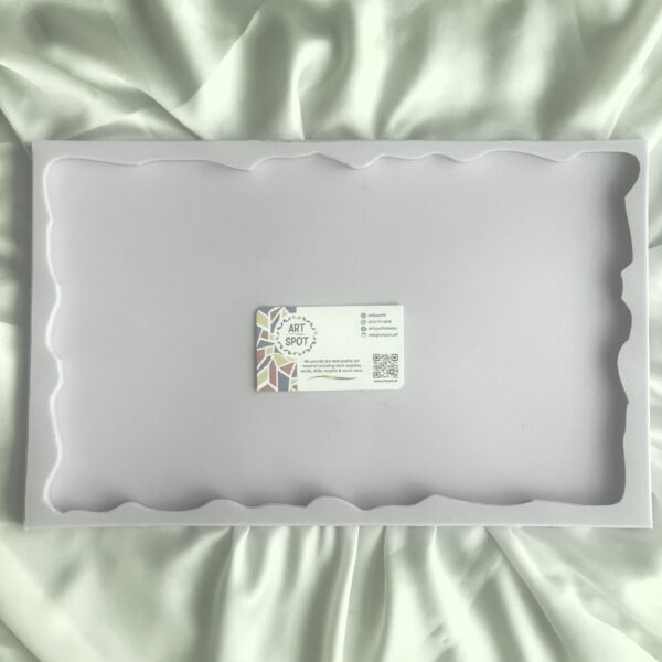 Irregular Tray rectangular 14 by 8 inch Rectangle Agate, Artspot.pk