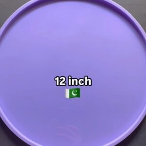 12 inch Plain Edges Round Tray Mold Circle