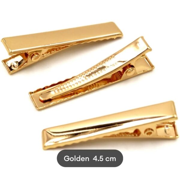 Alligator Clips (Golden), Artspot.pk