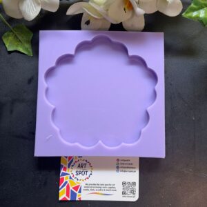 5 Inch Flower Coaster Mold, Artspot.pk