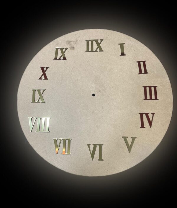 1 inch Acrylic clock numbers Roman, ArtSpot.pk