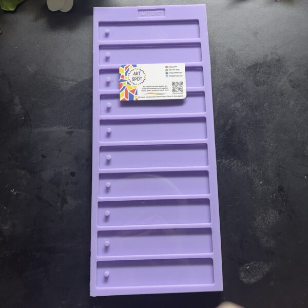 10 slot Medium bookmark mold, Artspot.pk