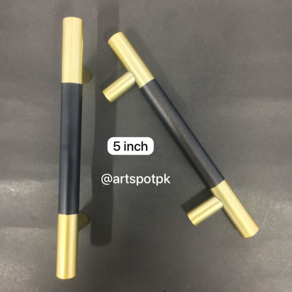 Golden and Black Round Handle, Artsspot.pk