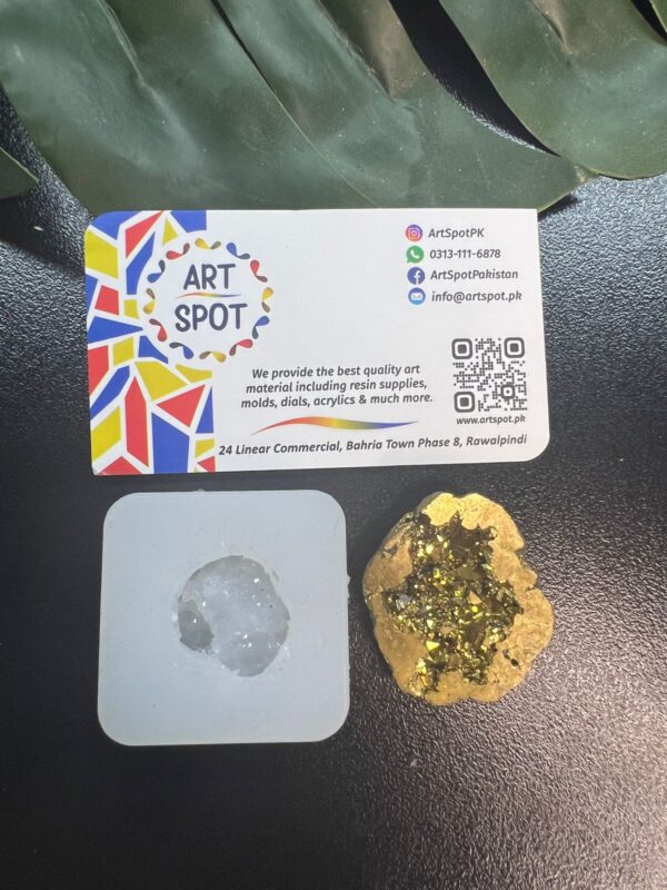 Geode Bud Mold-Platinum Cure , Artspot.pk