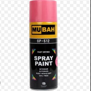 MU-BAH Peach Red high pigment spray paint