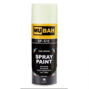 MU-BAH Cream White high pigment spray paint