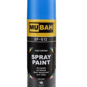 MU-BAH Sky Blue high pigment spray paint