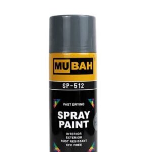 MU-BAH Naval Grey high pigment spray paint