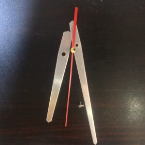 Clock Needles in Silver D2