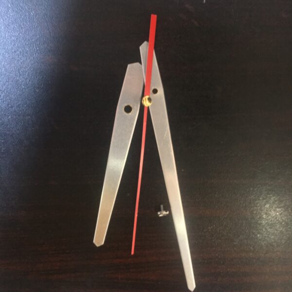 Clock Needles in Silver D2