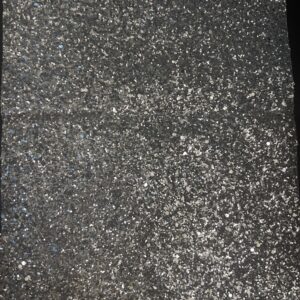 Chunky Glitter Faux Leather - Silver