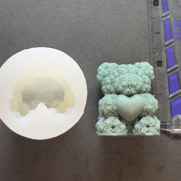 Dreamy teddy bear candle mold - Image 3
